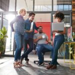 Multiracial Group Of Designers Meeting In Modern O PDKDT2P 150x150